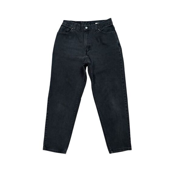 Vintage Levi’s 550 relaxed fit tapered legs black jeans - Picture 3 of 9